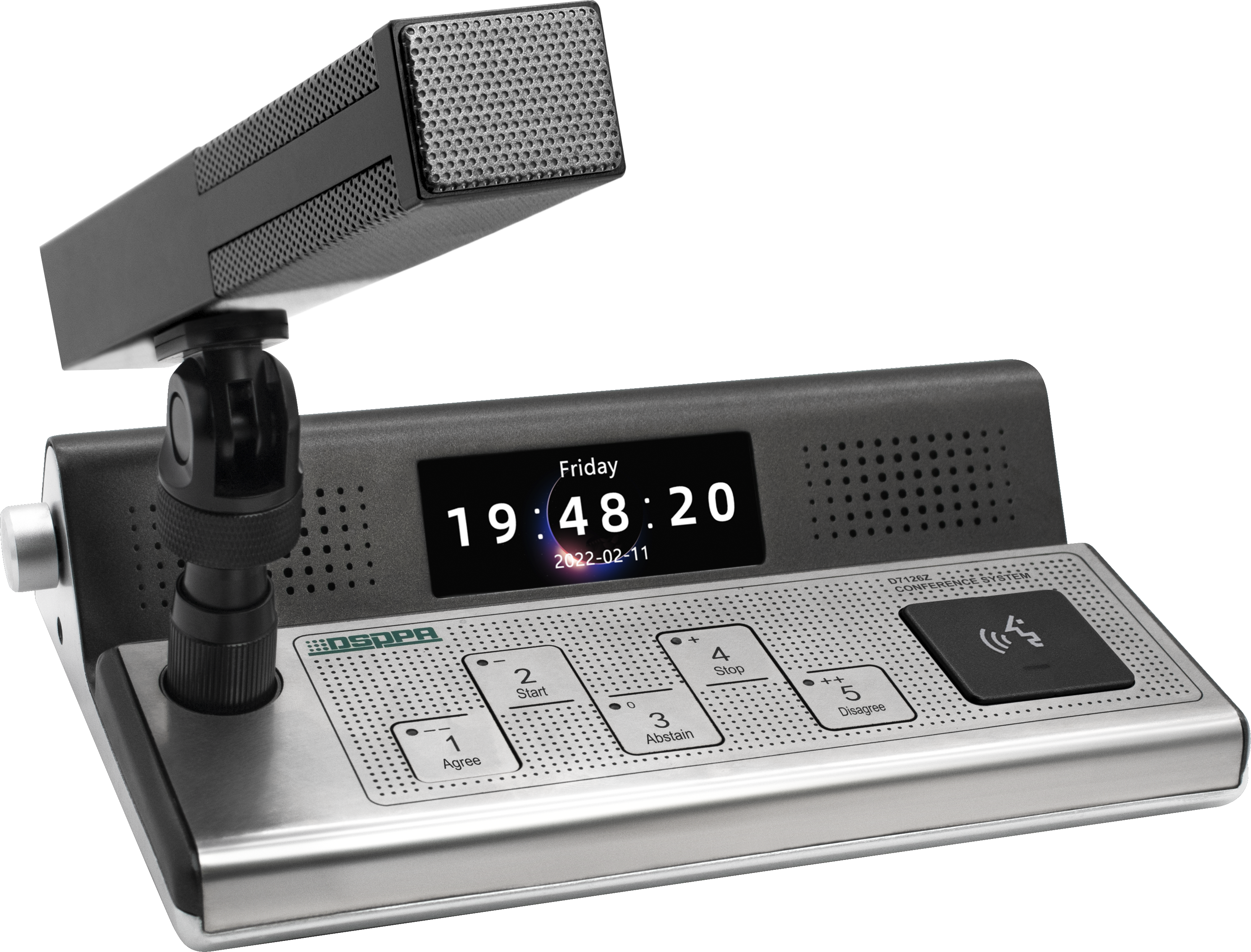 DSPPA D7126Z: Desktop Network Conference Delegate Mic with Voting Function